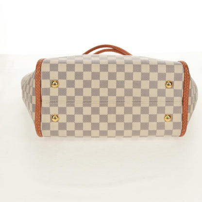 Louis Vuitton Propriano Handbag Damier, WHITE, CANVAS, Tote bag