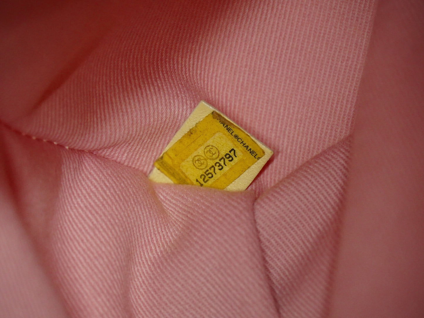 Chanel Cruise Tote Printed Canvas, WHITE, CANVAS, Tote bag