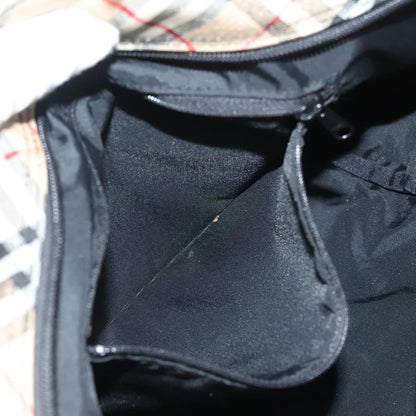 Burberry Nova Check Tote Nylon, BEIGE, NYLON, Tote bag