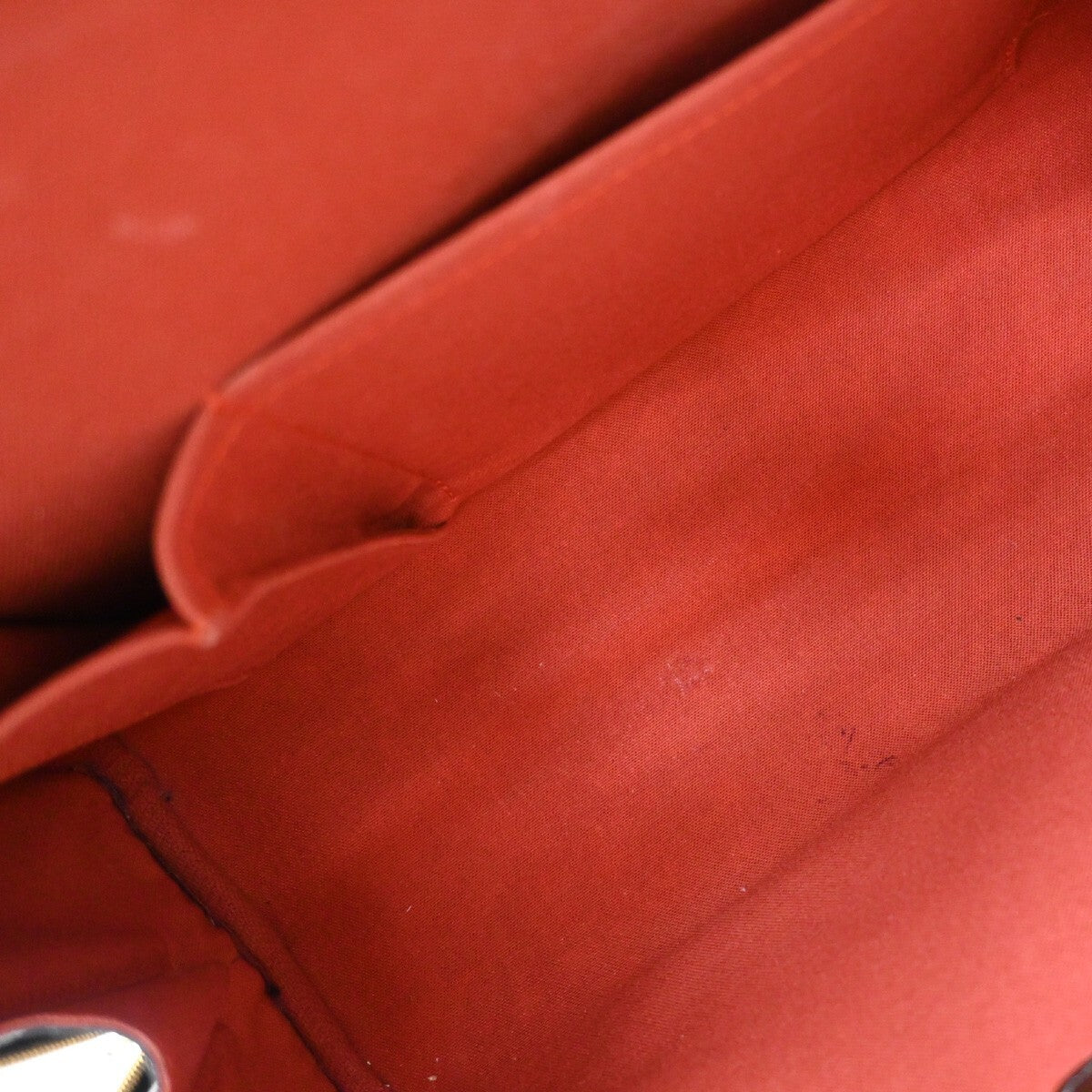 Louis Vuitton Nolita Satchel Damier, BROWN, CANVAS, Handbag