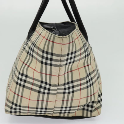 Burberry Nova Check Tote Nylon, BEIGE, NYLON, Tote bag