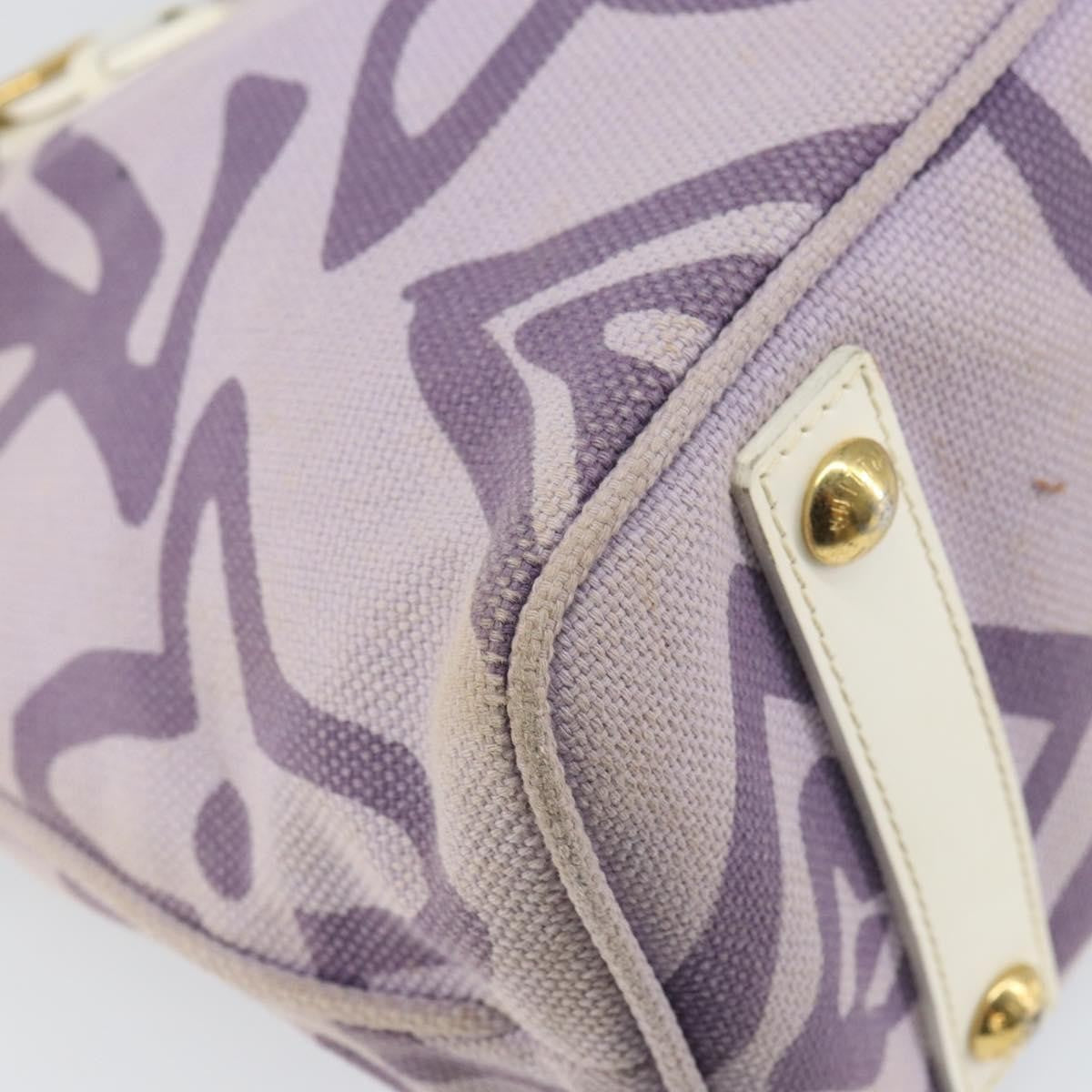 Louis Vuitton Tahitienne Cabas Canvas, PURPLE, CANVAS, Tote bag