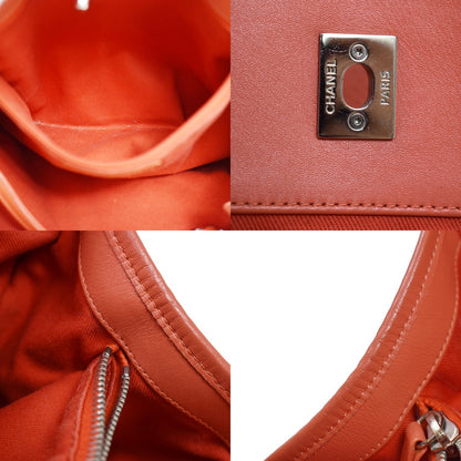 Chanel French Riviera Tote Quilted Caviar, RED, LEATHER, Handbag