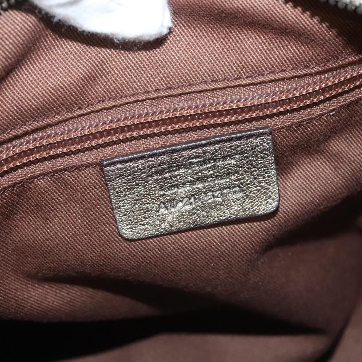 Salvatore Ferragamo Marisa Satchel Leather, GOLD, LEATHER, Handbag