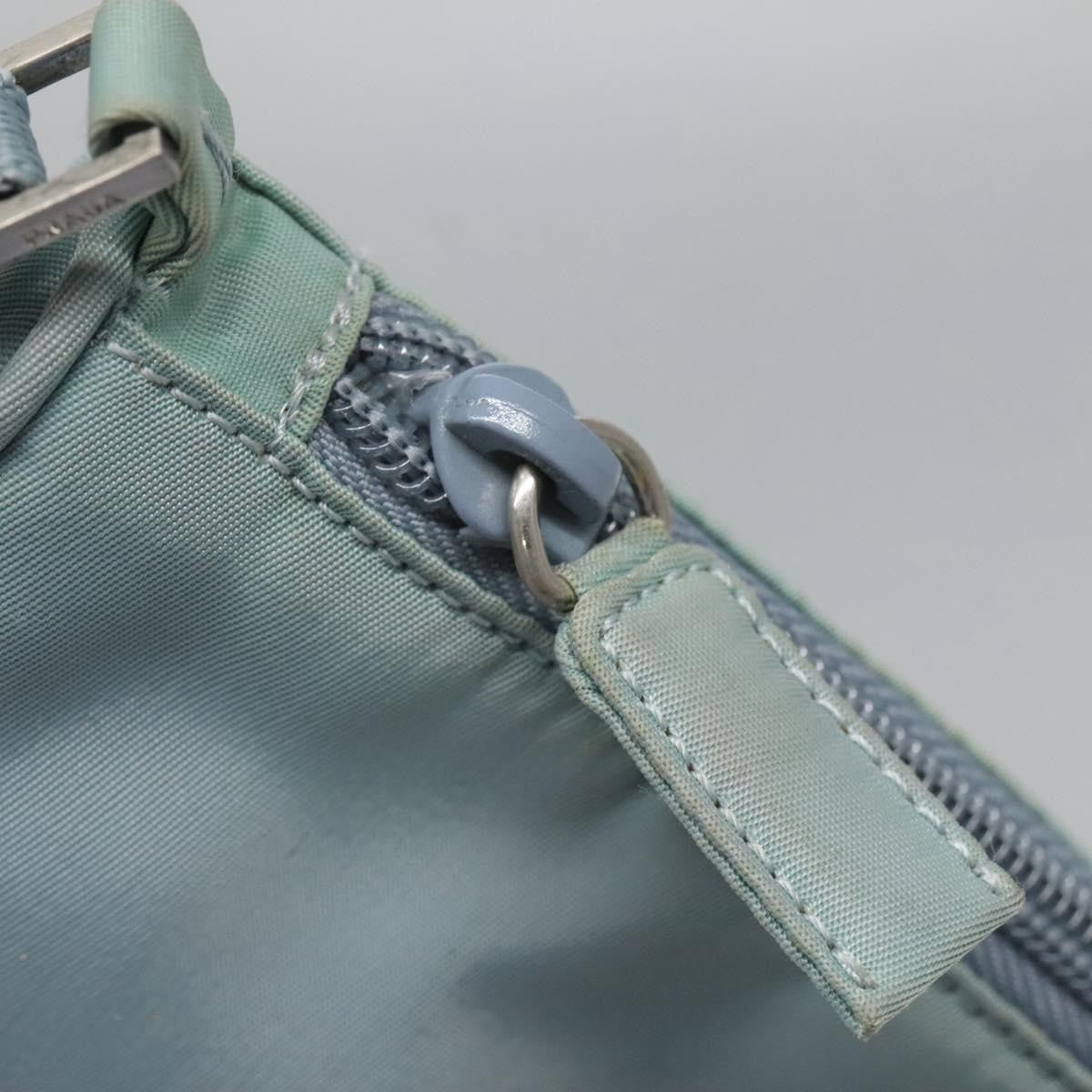 Prada Pochette Shoulder Bag Tessuto, BLUE, NYLON, Clutche & pouche