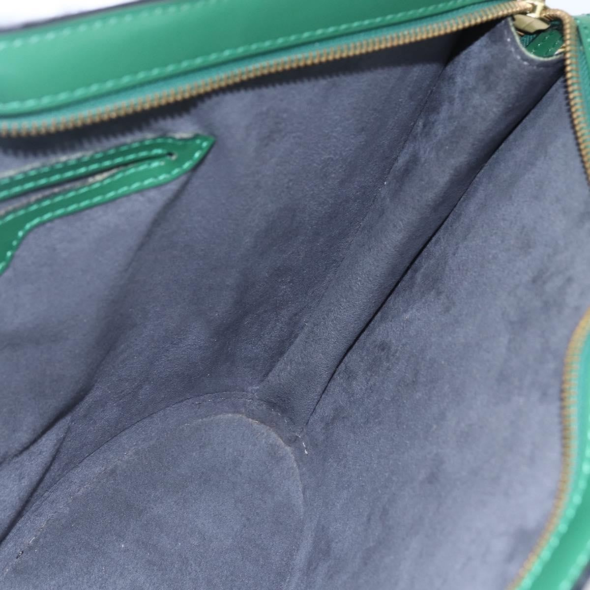 Louis Vuitton Saint Jacques Handbag Epi Leather, GREEN, LEATHER, Shoulder bag