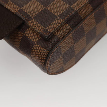 Louis Vuitton Geronimos Waist Bag Damier, BROWN, CANVAS, Travel bag