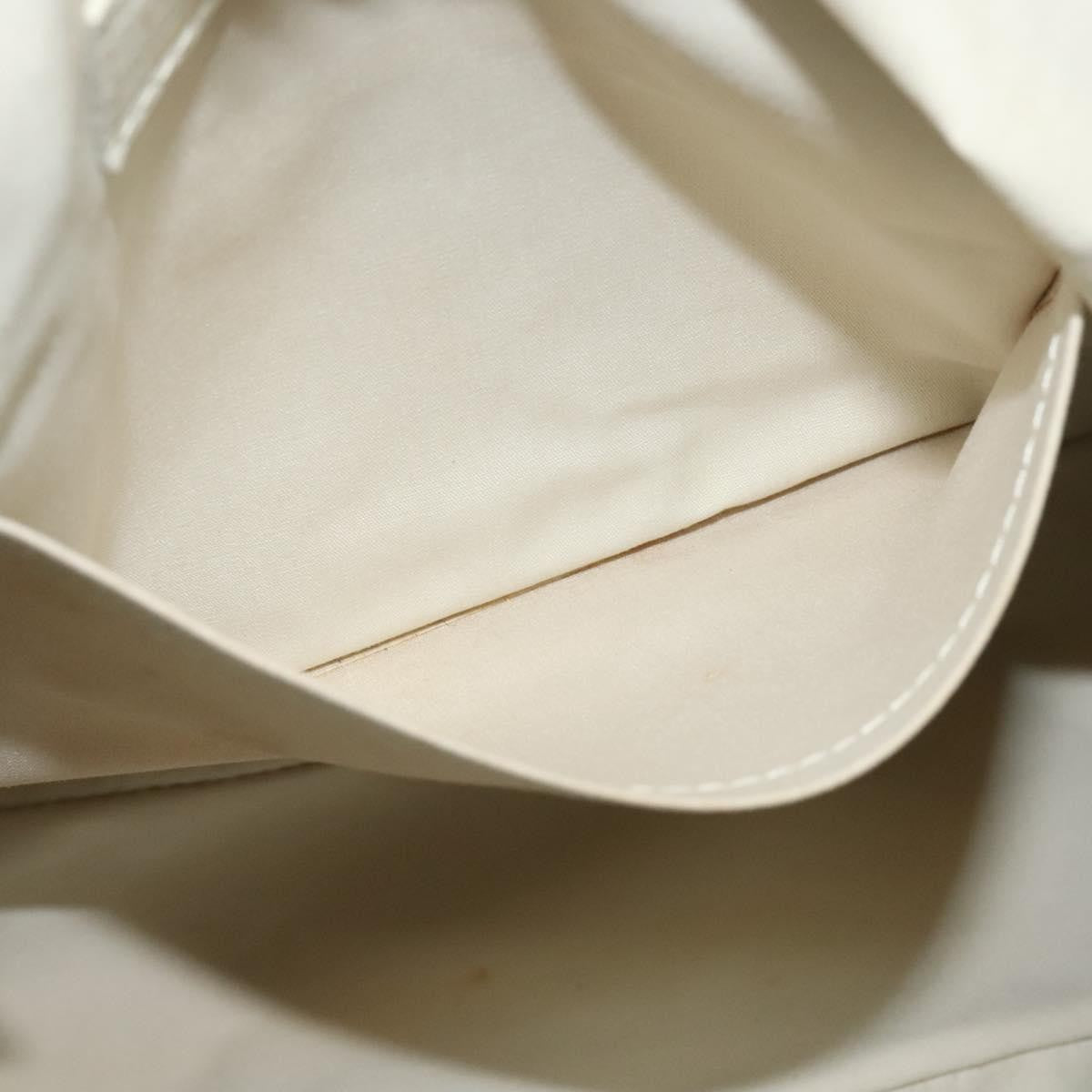 Louis Vuitton Marina Handbag Mini Lin Croisette, BEIGE, CANVAS, Handbag