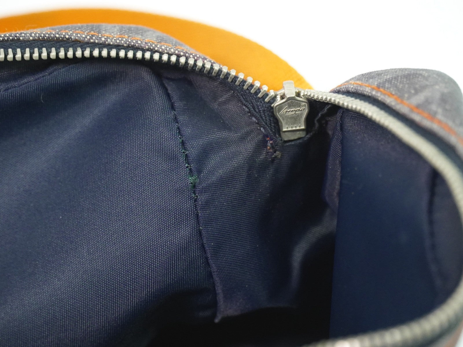 Christian Dior Flight Shoulder Bag Denim, NAVY, DENIM_JEANS, Shoulder bag
