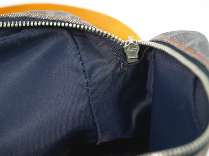 Christian Dior Flight Shoulder Bag Denim, NAVY, DENIM_JEANS, Shoulder bag