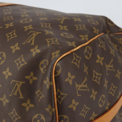 Louis Vuitton Keepall Bandouliere Bag Monogram Canvas, BROWN, CANVAS, Travel bag