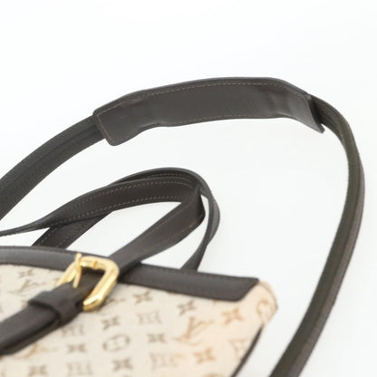 Louis Vuitton Francoise handbag Mini lin, KHAKI, CANVAS, Tote bag
