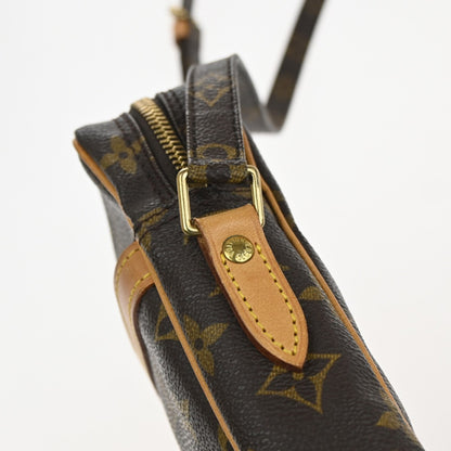 Louis Vuitton Danube Handbag Monogram Canvas, Brown, Canvas, Shoulder Bag