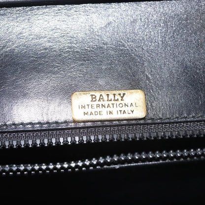 Bally Vintage Shoulder Bag Leather, Black, Leather, Shoulder Bag