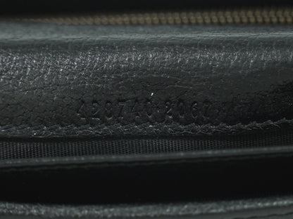 Gucci GG Marmont Wallet Leather, BLACK, LEATHER, Wallets