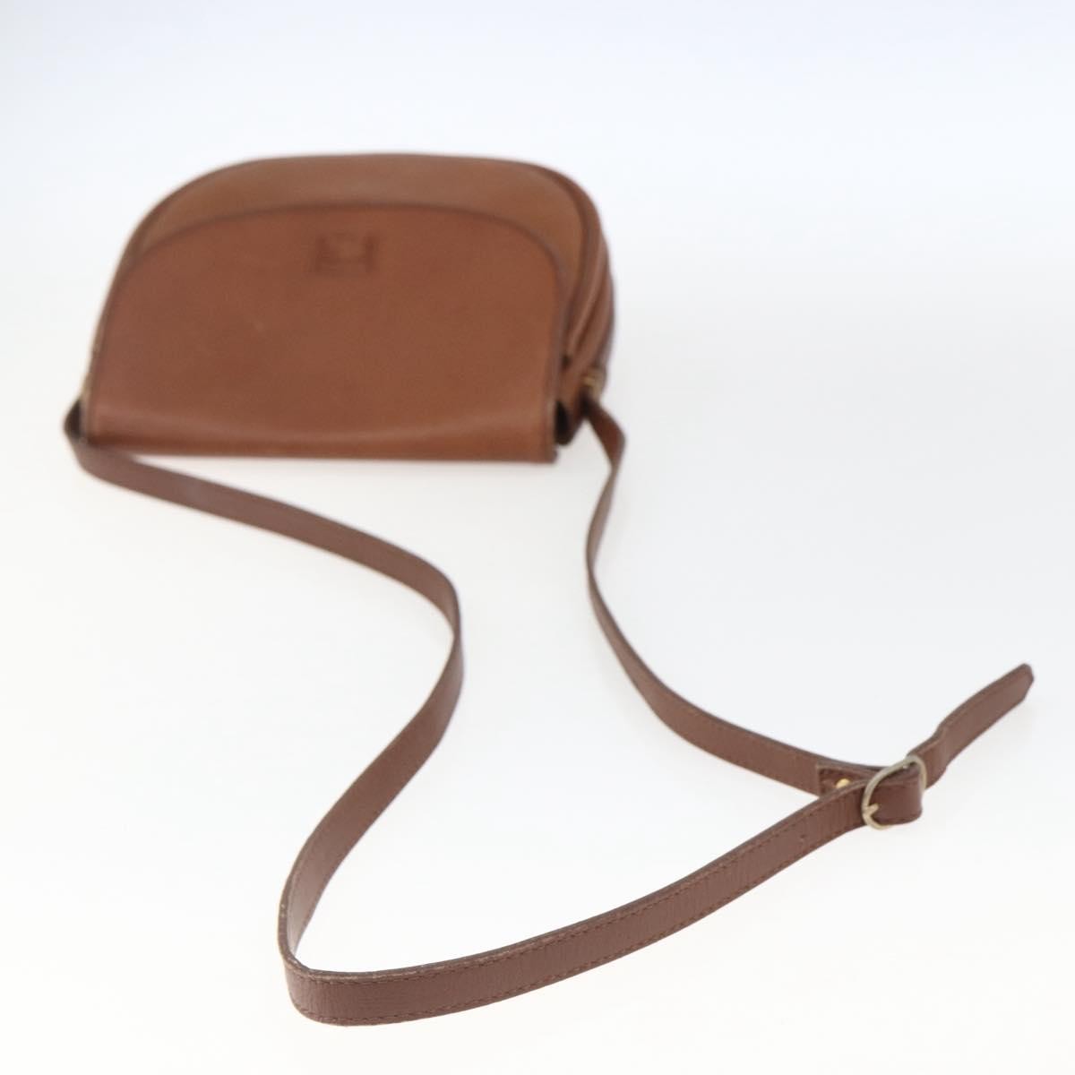 Burberry Vintage Shoulder Bag Leather, BROWN, LEATHER, Shoulder bag
