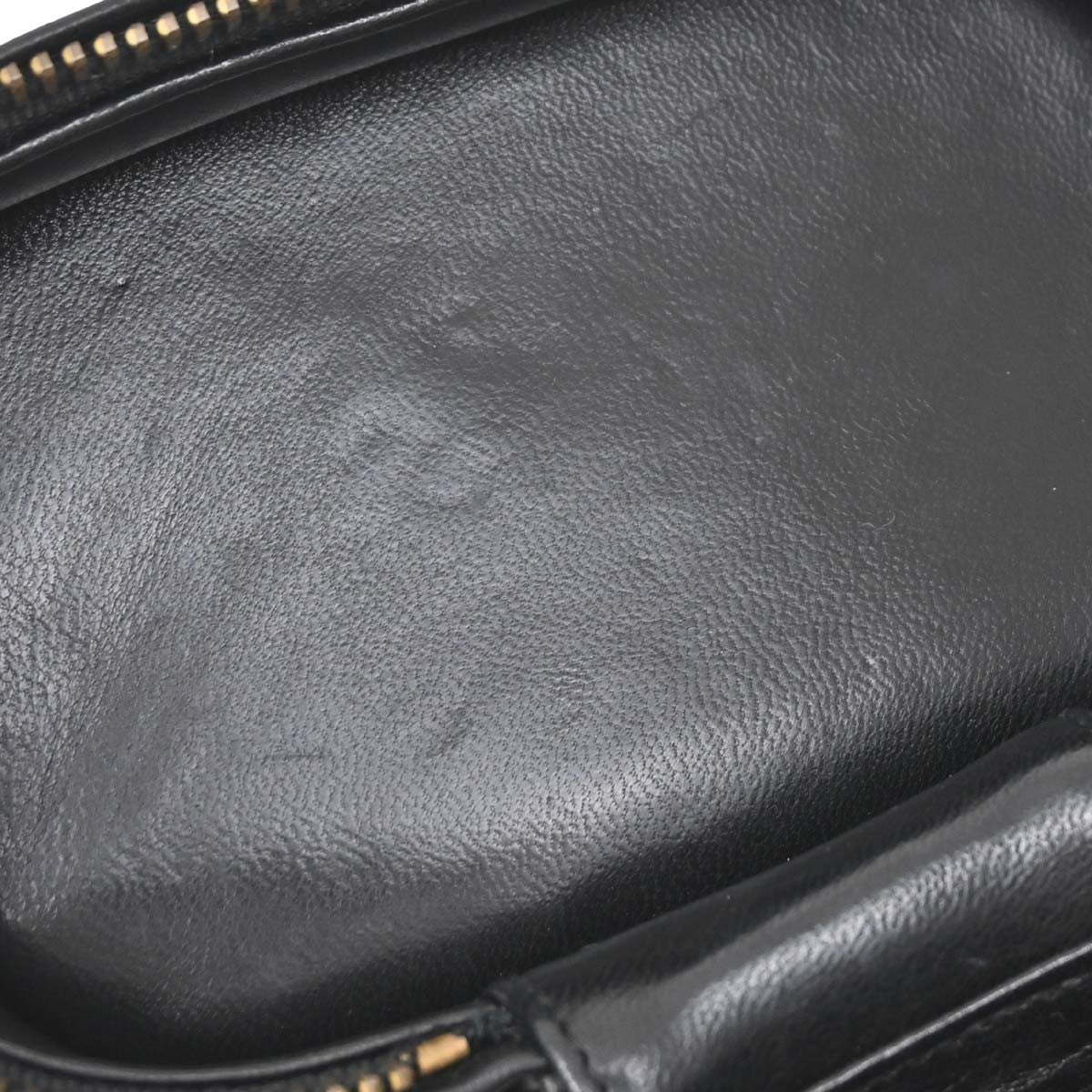 Chanel Vintage Box Zip Tassel Bag Quilted Lambskin, Black, Leather, Shoulder Bag