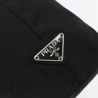 Prada Vintage Handbag Tessuto, Black, Nylon, Handbag
