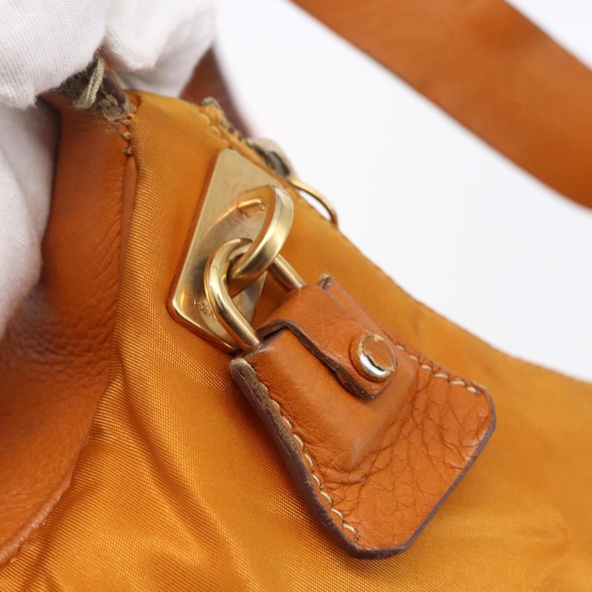 Prada Vintage Shoulder Bag Tessuto, ORANGE, NYLON, Shoulder bag