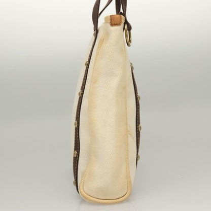 Louis Vuitton Antigua Tote Canvas, WHITE, CANVAS, Tote bag