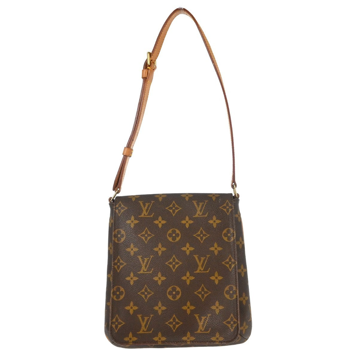 Louis Vuitton Musette Salsa Handbag Monogram Canvas, Brown, Canvas, Shoulder Bag