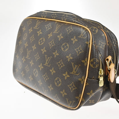 Louis Vuitton Reporter Bag Monogram Canvas, BROWN, CANVAS, Shoulder bag
