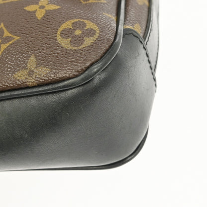 Louis Vuitton Bass Messenger Bag Macassar Monogram Canvas, BROWN, CANVAS, Shoulder bag