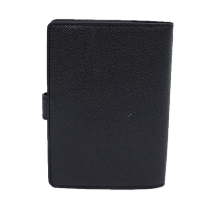Louis Vuitton Agenda Cover Epi Leather, BLACK, LEATHER, Toiletry Case