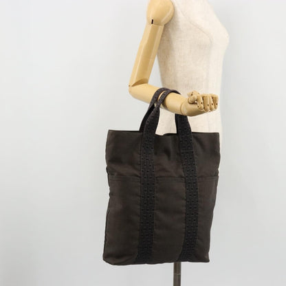 Hermes Fourre-tout Herline Fourre-tout Herline, Gray, Canvas, Tote Bag