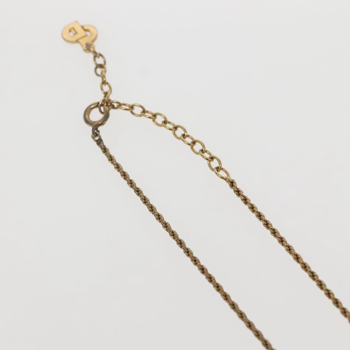 Christian Dior CD Pendant Necklace Gold-plated, GOLD, GOLD_PLATED, Necklace