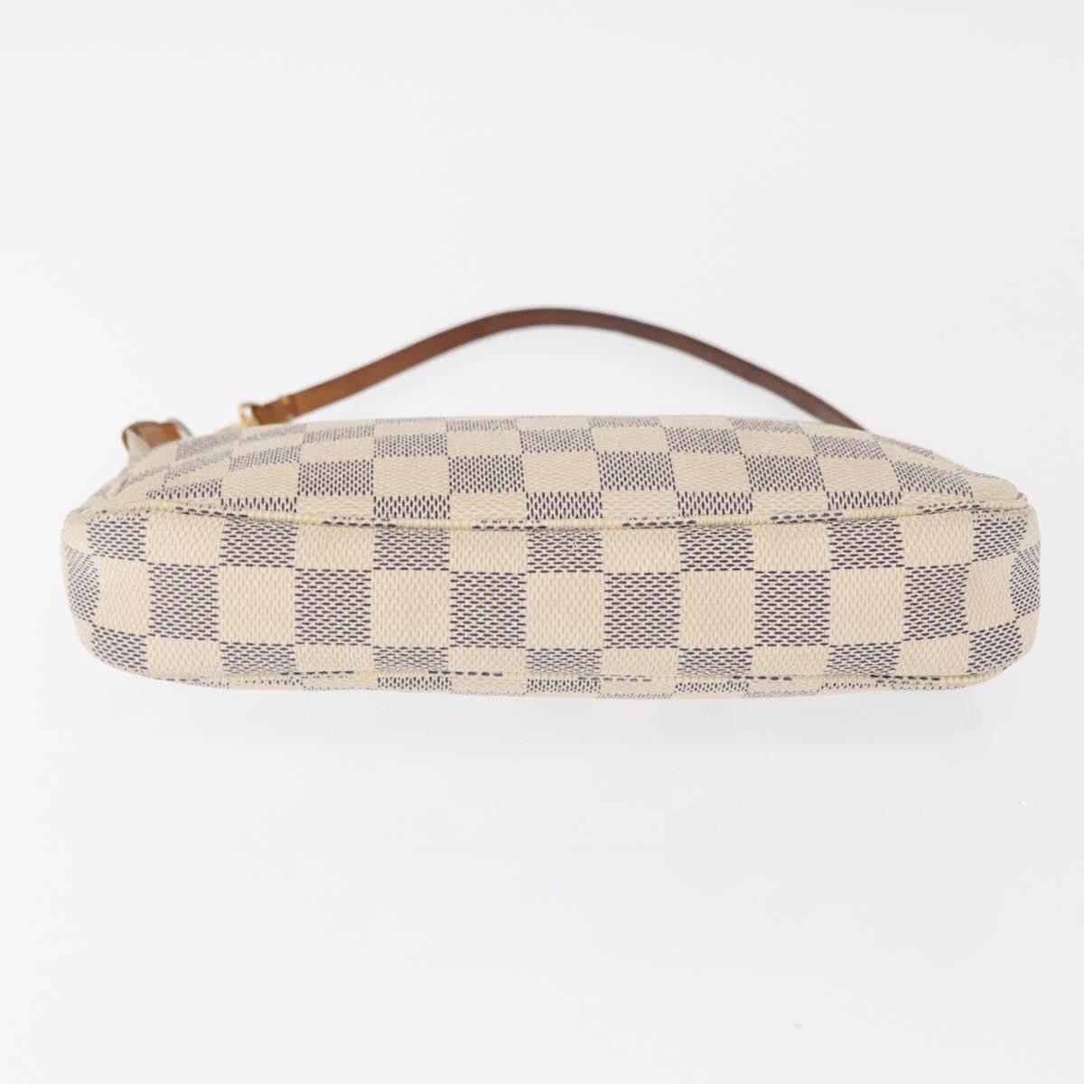 Louis Vuitton Pochette Accessoires NM Damier, BEIGE, CANVAS, Clutche & pouche