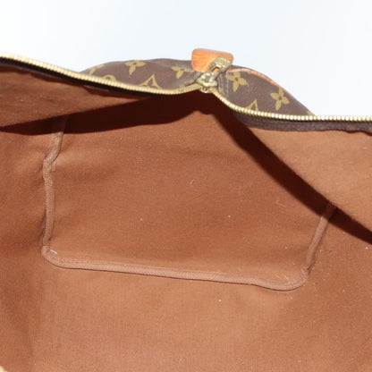 Louis Vuitton Keepall Bag Monogram Canvas, BROWN, CANVAS, Travel bag