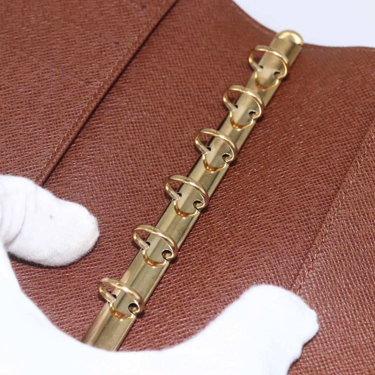 Louis Vuitton Agenda Cover Monogram Panda, Brown, Canvas, Wallet