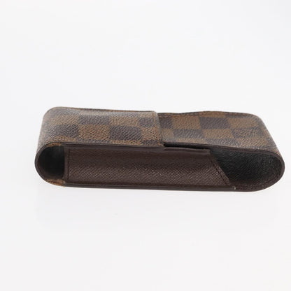 Louis Vuitton Etui Cigarette Case Monogram canvas, BROWN, CANVAS, Wallets