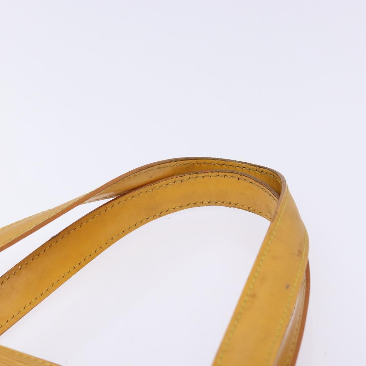 Louis Vuitton Saint Jacques Handbag Epi Leather, YELLOW, LEATHER, Handbag