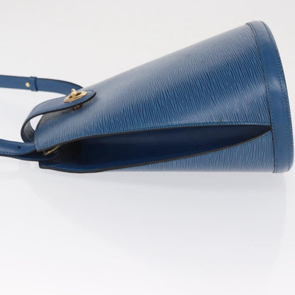 Louis Vuitton Cluny Shoulder Bag Epi Leather, BLUE, LEATHER, Shoulder bag