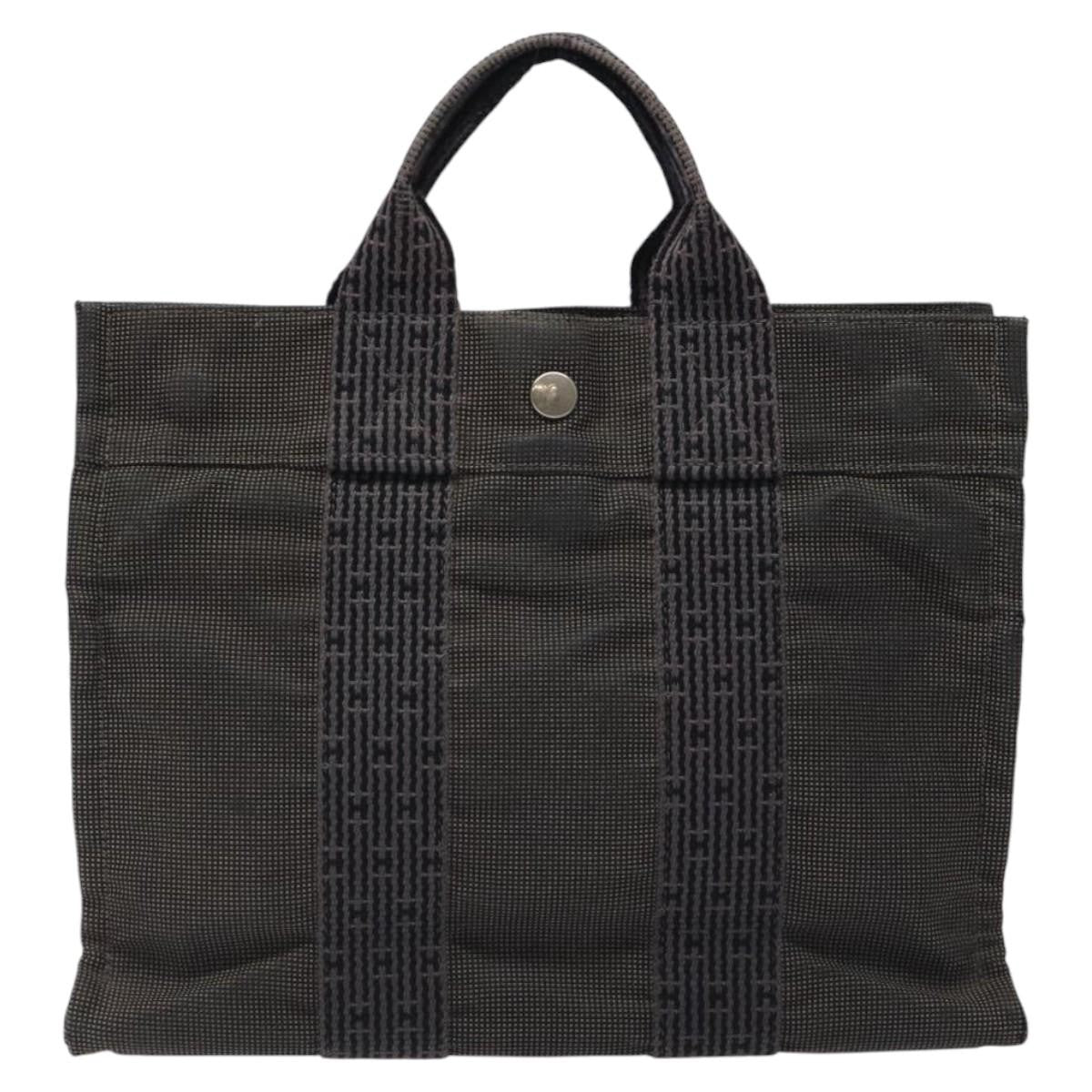 Hermes Fourre-tout Herline Fourre-tout Herline, GRAY, CANVAS, Tote bag