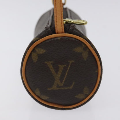 Louis Vuitton Papillon Pochette Monogram Canvas, BROWN, CANVAS, Handbag