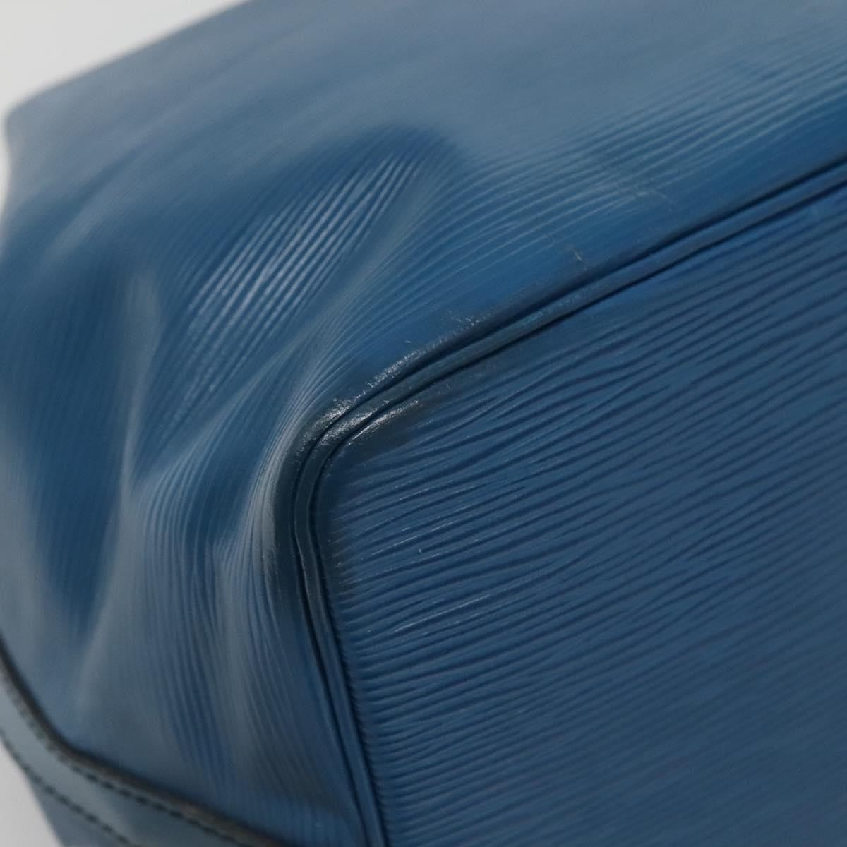 Louis Vuitton Bicolor Petit Noe Handbag Epi Leather, BLUE, LEATHER, Handbag