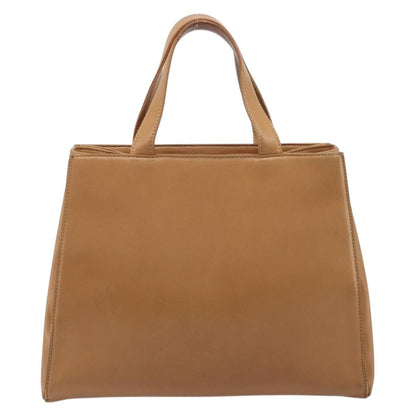 Loewe Anagram handbag Leather, Brown, Leather, Handbag