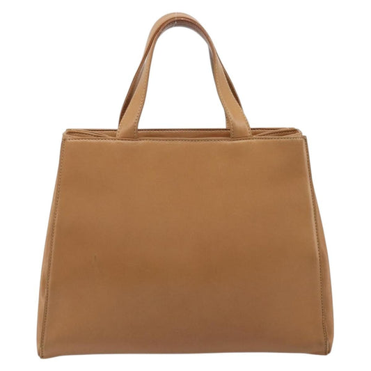 Loewe Anagram handbag Leather, Brown, Leather, Handbag