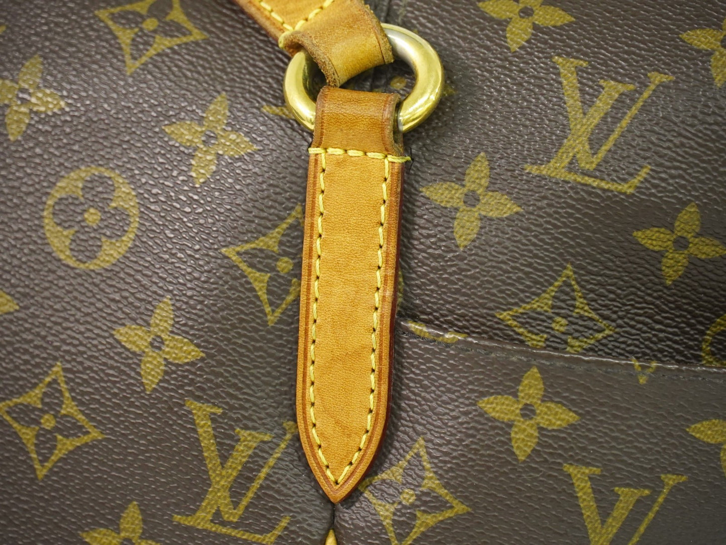 Louis Vuitton Totally Handbag Monogram Canvas, BROWN, CANVAS, Tote bag