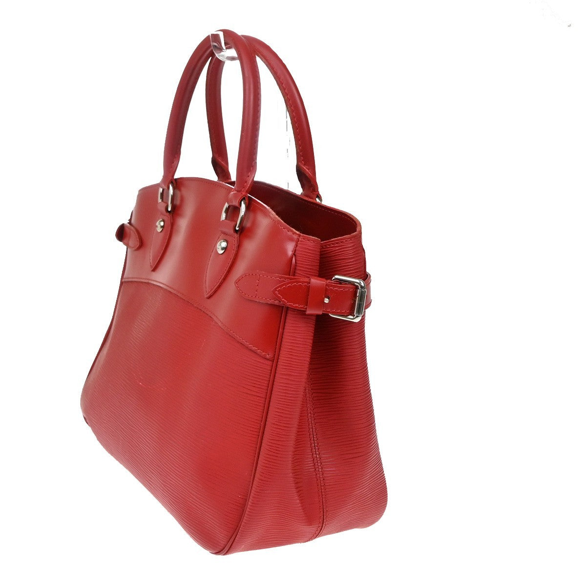 Louis Vuitton Passy Tote Epi Leather, RED, LEATHER, Tote bag