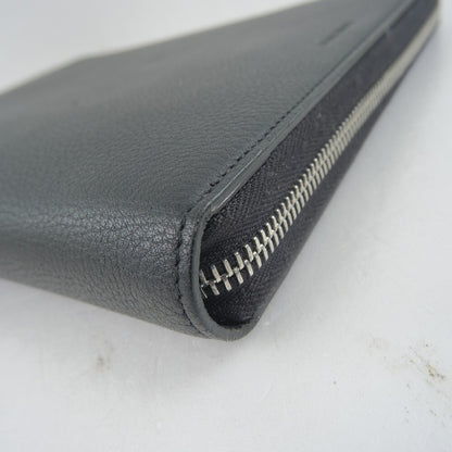 Christian Dior Homme Document Clutch Printed Leather, BLACK, LEATHER, Clutche & pouche