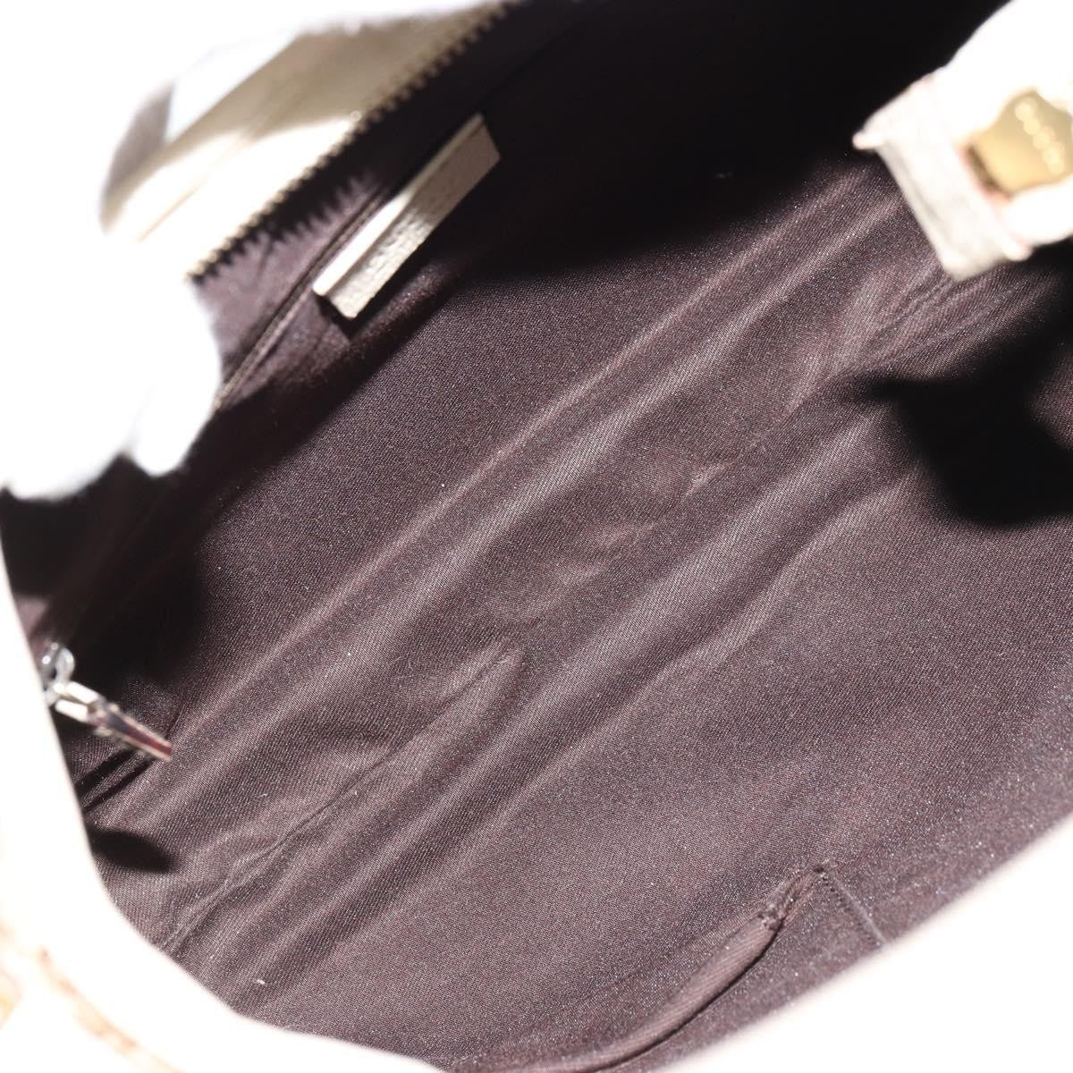 Gucci Abbey Shoulder Bag GG Canvas, Beige, Canvas, Shoulder Bag