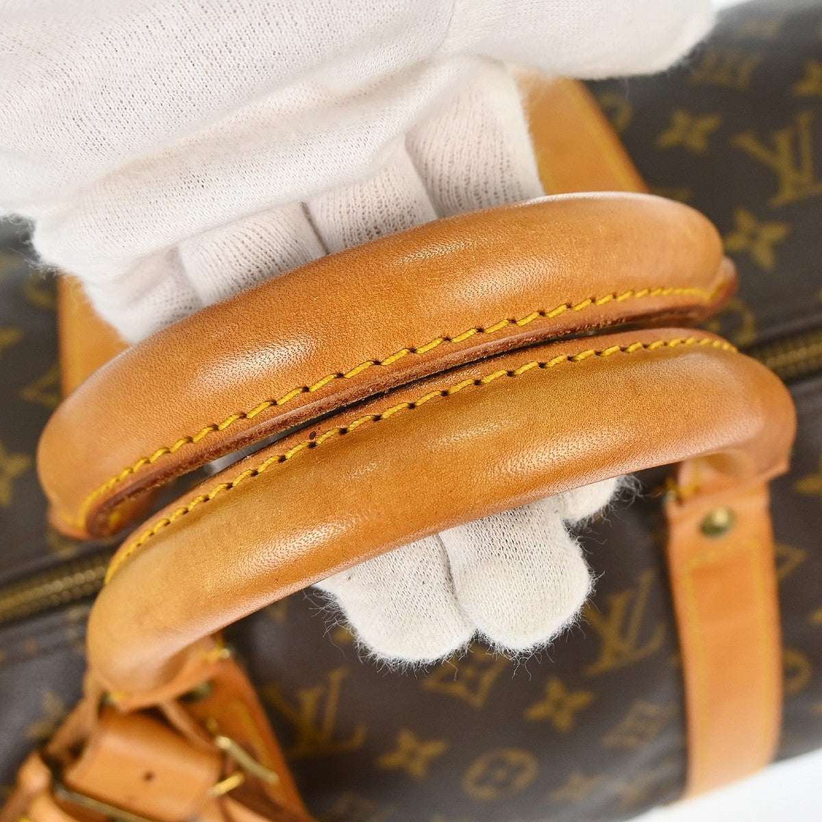 Louis Vuitton Keepall Bag Monogram Canvas, Brown, Canvas, Travel Bag