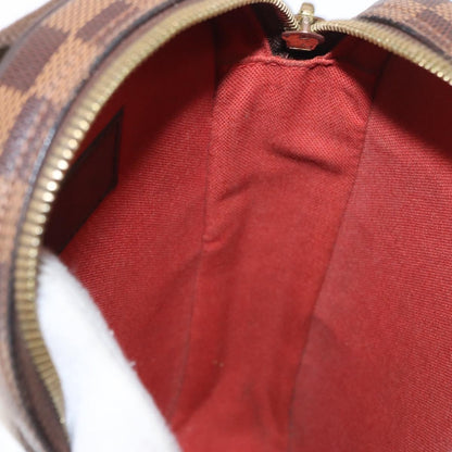 Louis Vuitton Pochette Gange Damier, Brown, Canvas, Clutch