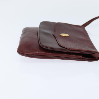 cartier Must de Cartier Shoulder Bag Leather, BURGUNDY, LEATHER, Shoulder bag