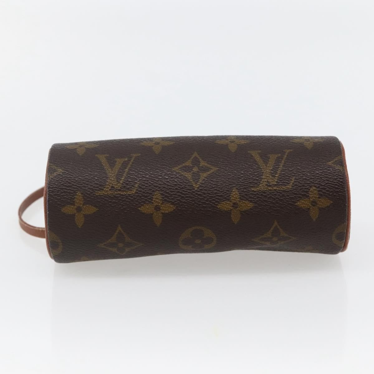 Louis Vuitton Papillon Pochette Monogram Canvas, BROWN, CANVAS, Handbag