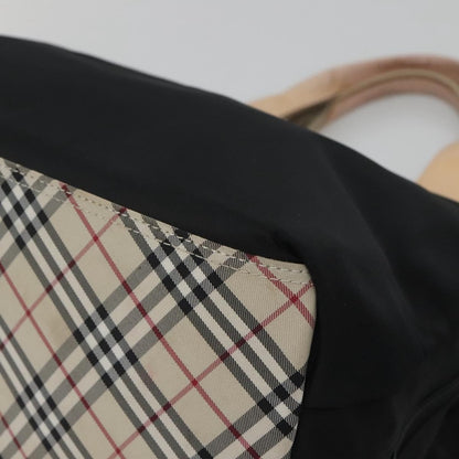 Burberry Vintage Handbag Nylon, BLACK, NYLON, Handbag